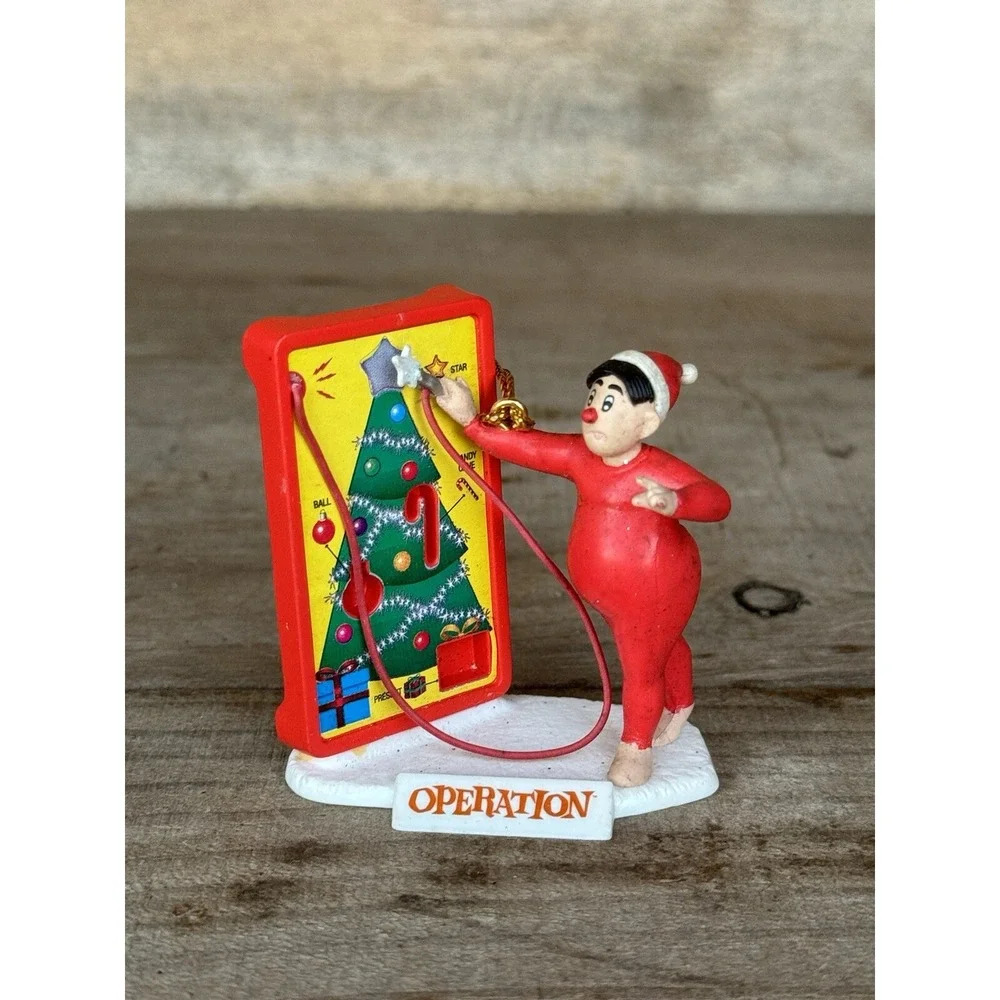 Hasbro Christmas Ornament OPERATION GAME Basic Fun Tree Retired 2005‎